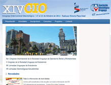 Tablet Screenshot of cio.aou.org.uy